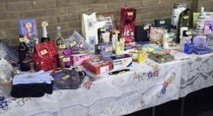 Items on a tombola stall